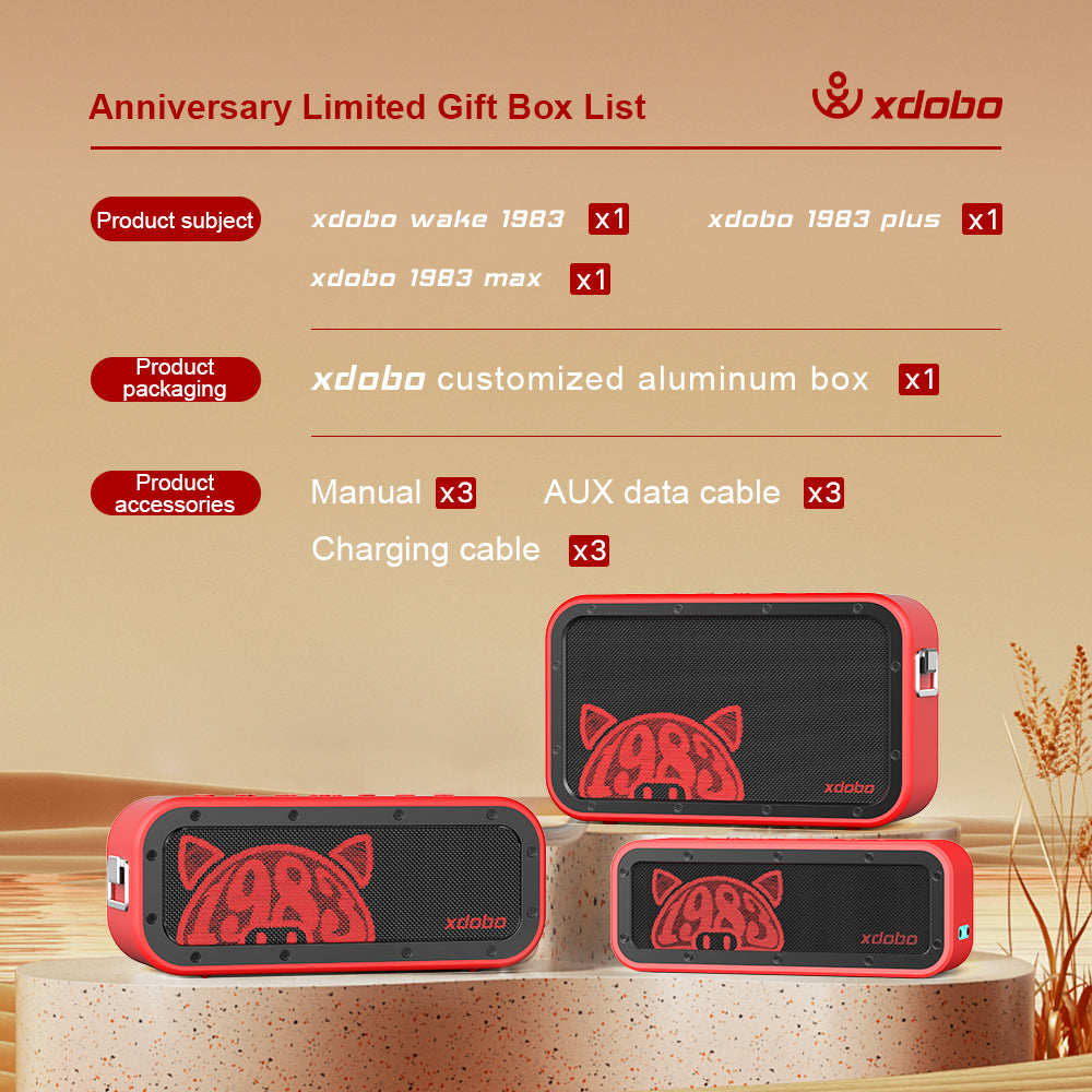 XDOBO 1983 Embroidered Special Edition Bundle
